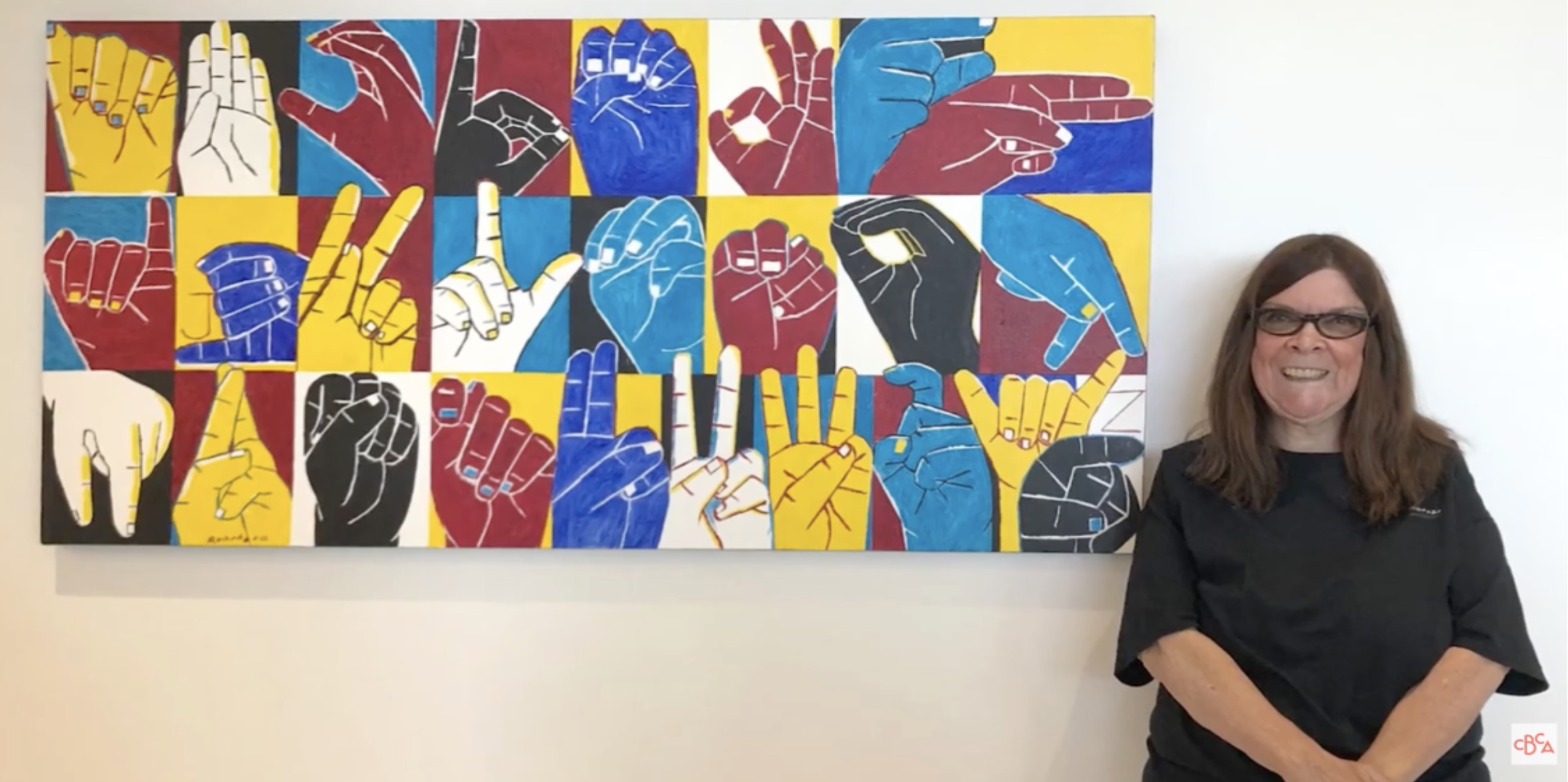 Modivcare mural recognition artwork