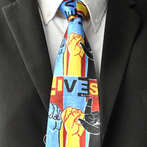 ASL LIVES Necktie