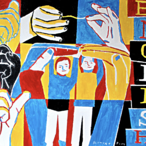 Language Equality 16 by 20 inch